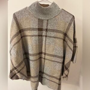 Note di Anita Plaid Wool Sweater